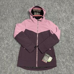 Killtec Jacket Womens Size 8 Purple‎ Plum Functional Hooded Weatherproof Ski NEW